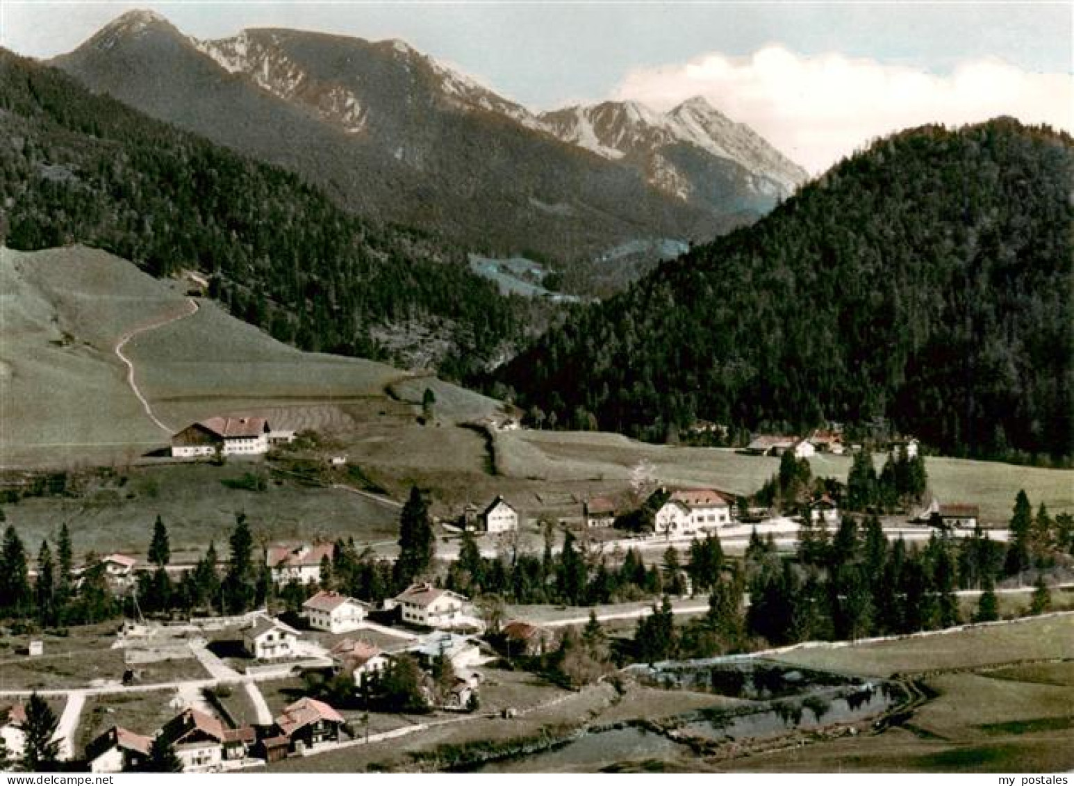 73938812 Weissbach_Alpenstrasse Panorama Blick Zum Gamskogel Zwiesel Und Hochsta - Sonstige & Ohne Zuordnung