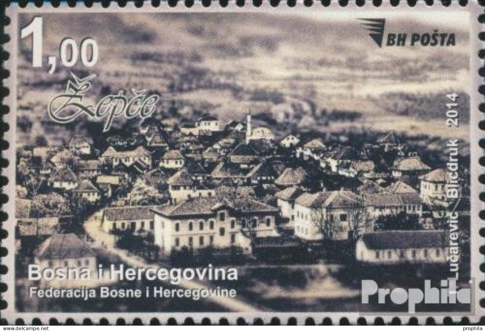 Bosnien-Herzegowina 657 (kompl.Ausg.) Postfrisch 2014 Zepce - Bosnië En Herzegovina