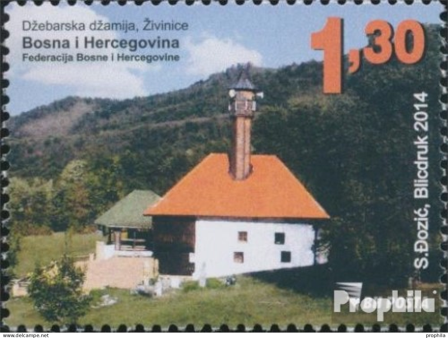 Bosnien-Herzegowina 653 (kompl.Ausg.) Postfrisch 2014 Sakralbauten - Bosnië En Herzegovina