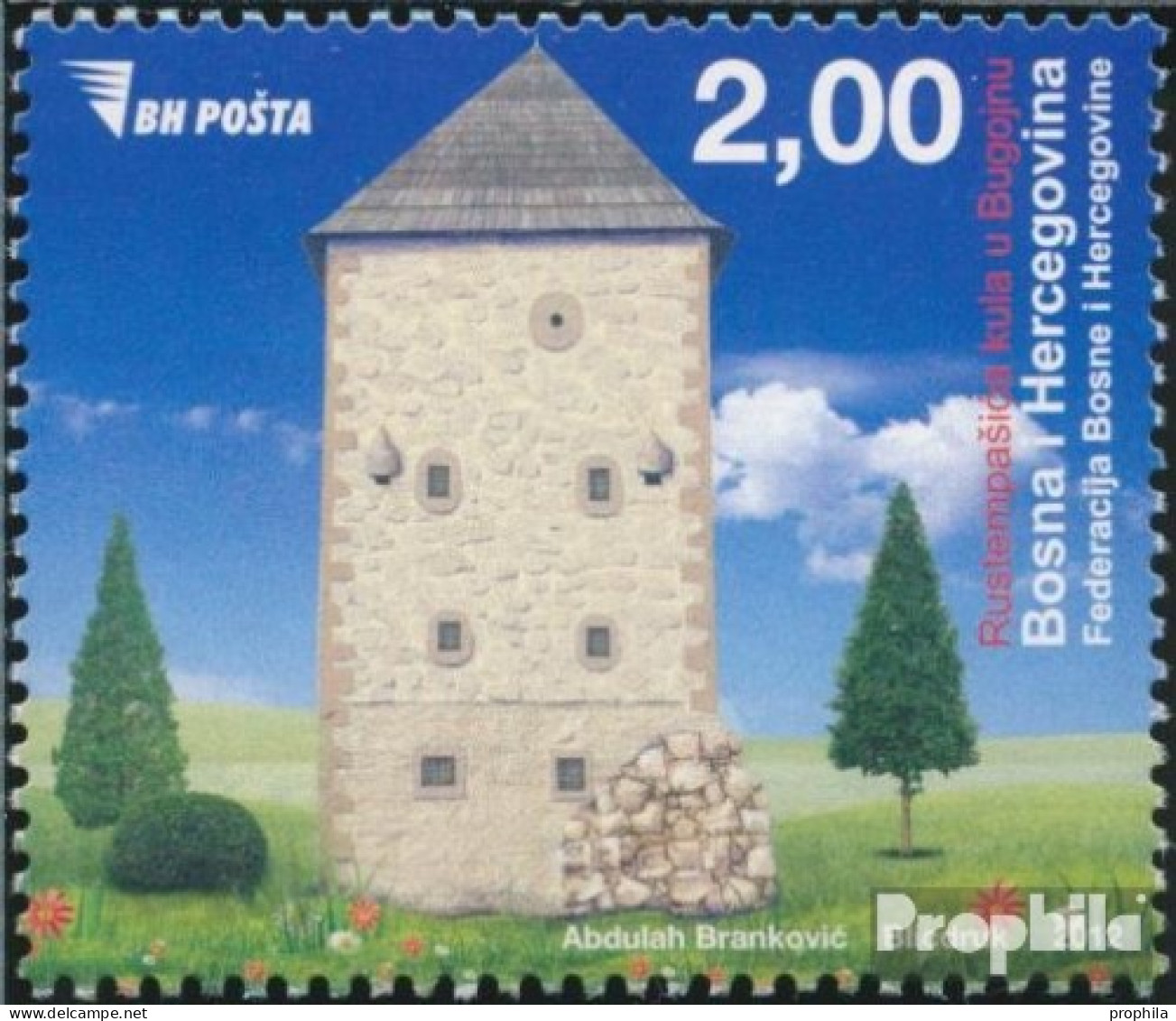 Bosnien-Herzegowina 601 (kompl.Ausg.) Postfrisch 2012 Kulturelles Erbe - Bosnie-Herzegovine