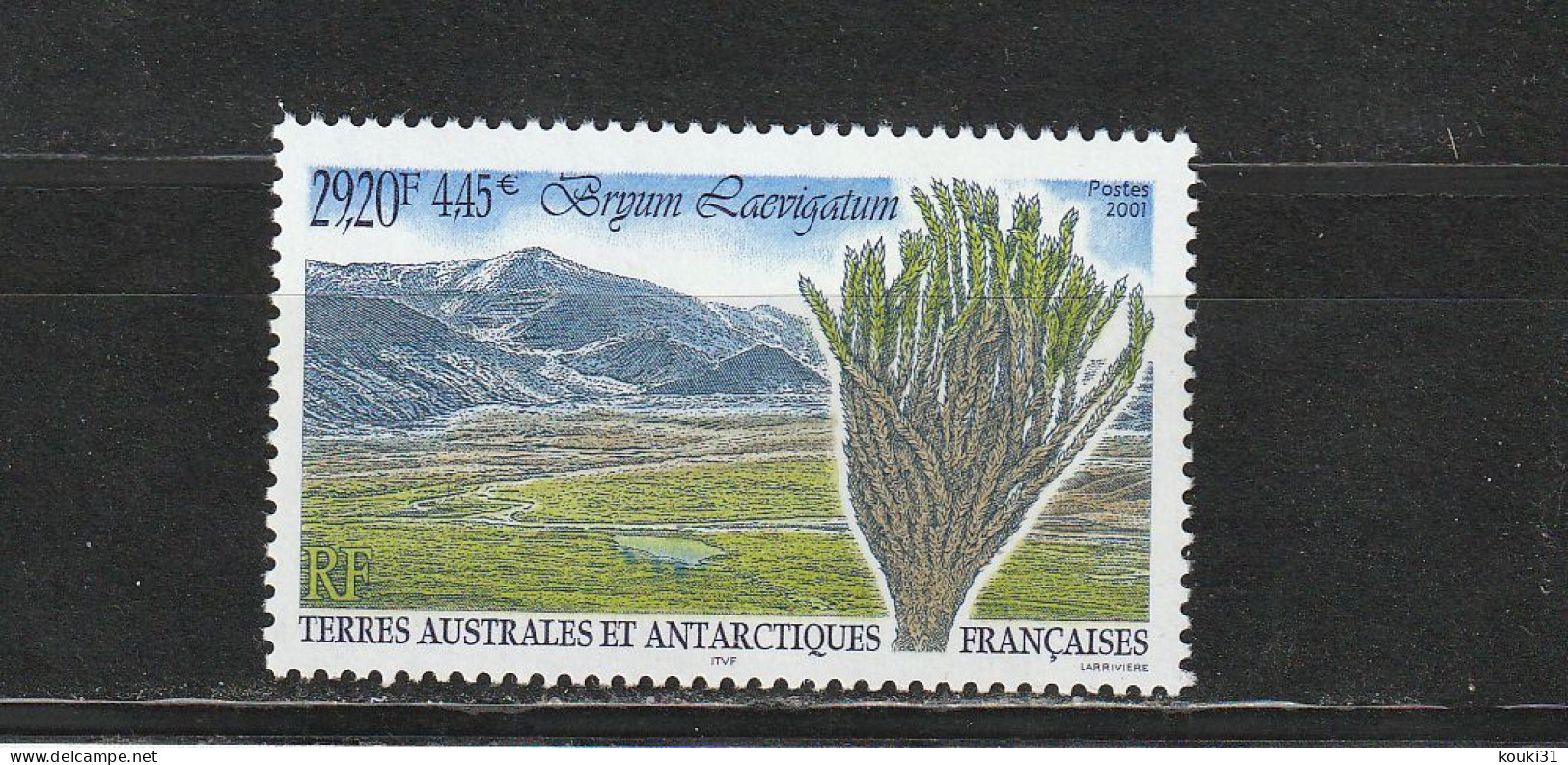 TAAF YT 293 ** : Bryum Laevigatum - 2001 - Unused Stamps