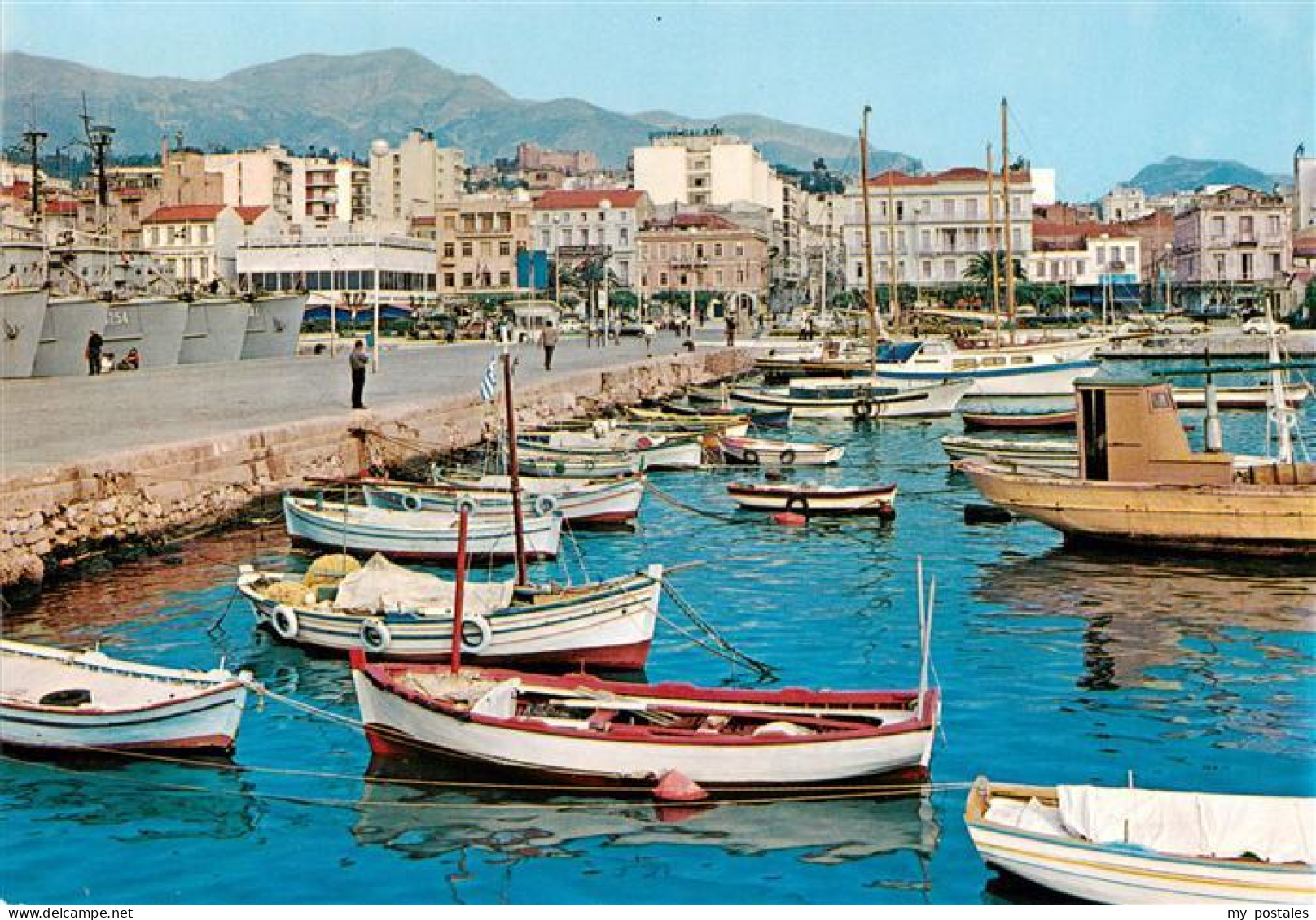 73938757 Patras_Patrasso_Greece Teilansicht Hafen - Griechenland