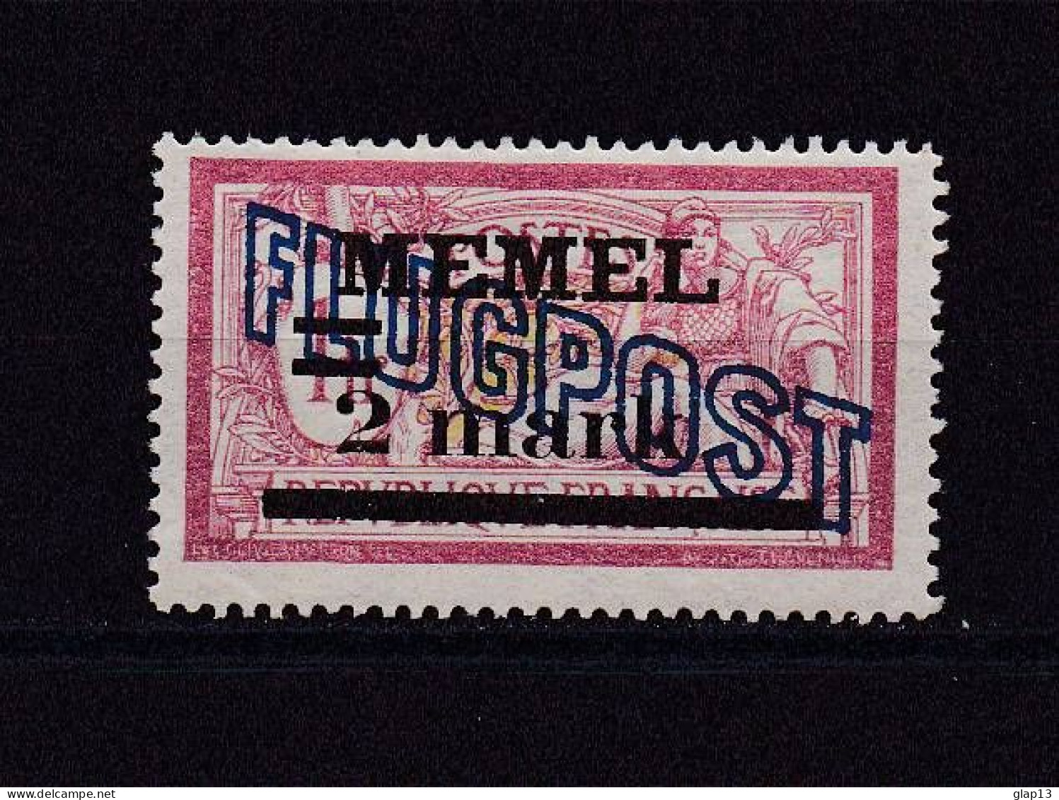 MEMEL 1921 PA N°5 NEUF AVEC CHARNIERE - Nuevos