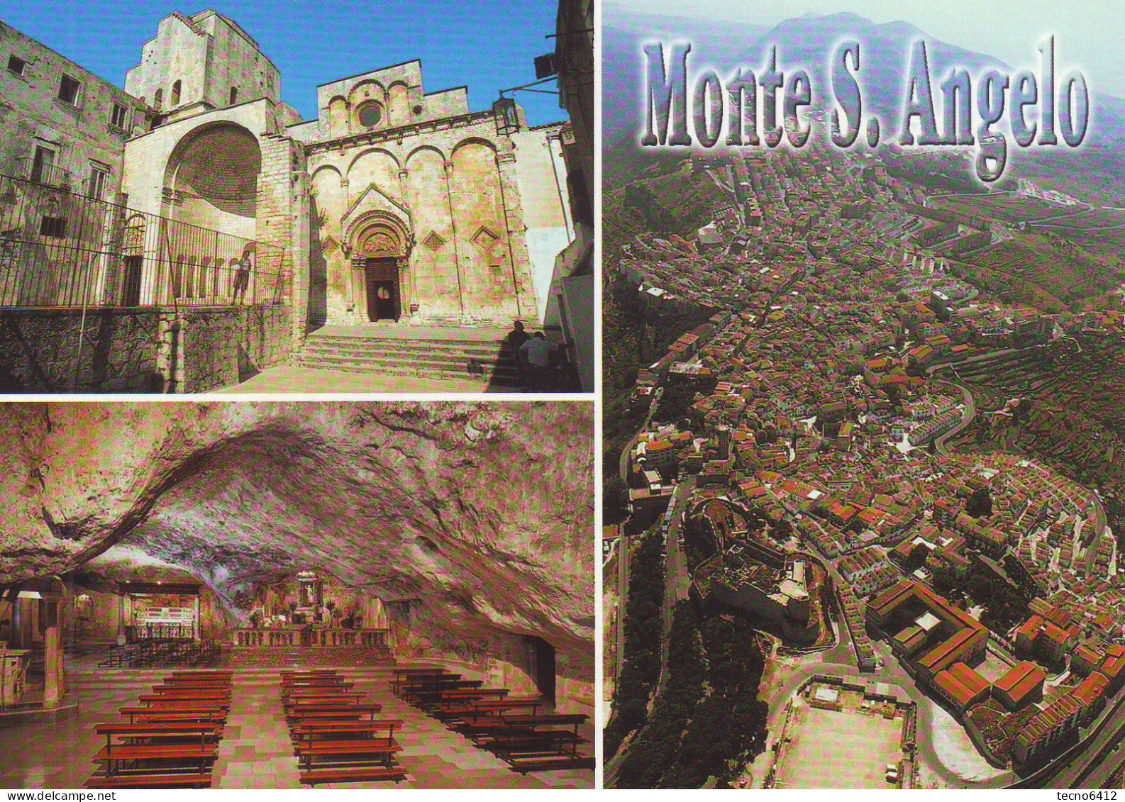 Monte S.angelo(foggia) - Vedutine - Non Viaggiata - Foggia