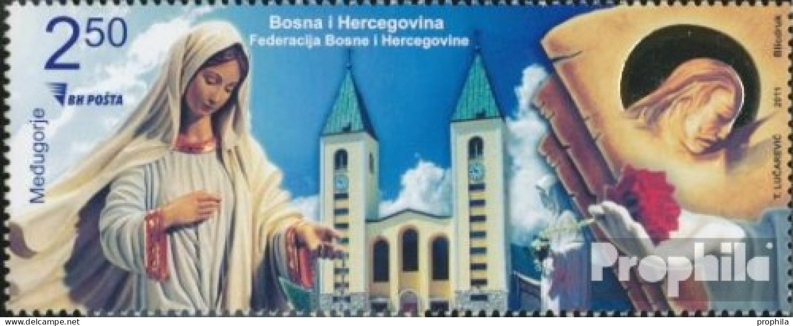 Bosnien-Herzegowina 577 (kompl.Ausg.) Postfrisch 2011 Tourismus - Bosnië En Herzegovina