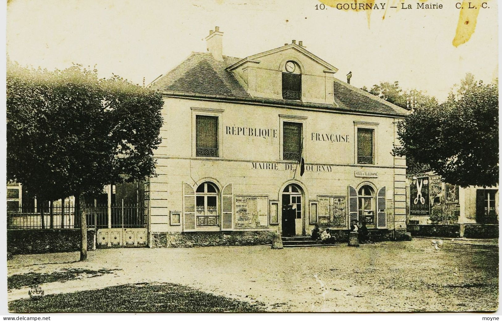 3603 - Seine Saint Denis -  GOURNAY Sur MARNE  :  LA MAIRIE - Gournay Sur Marne