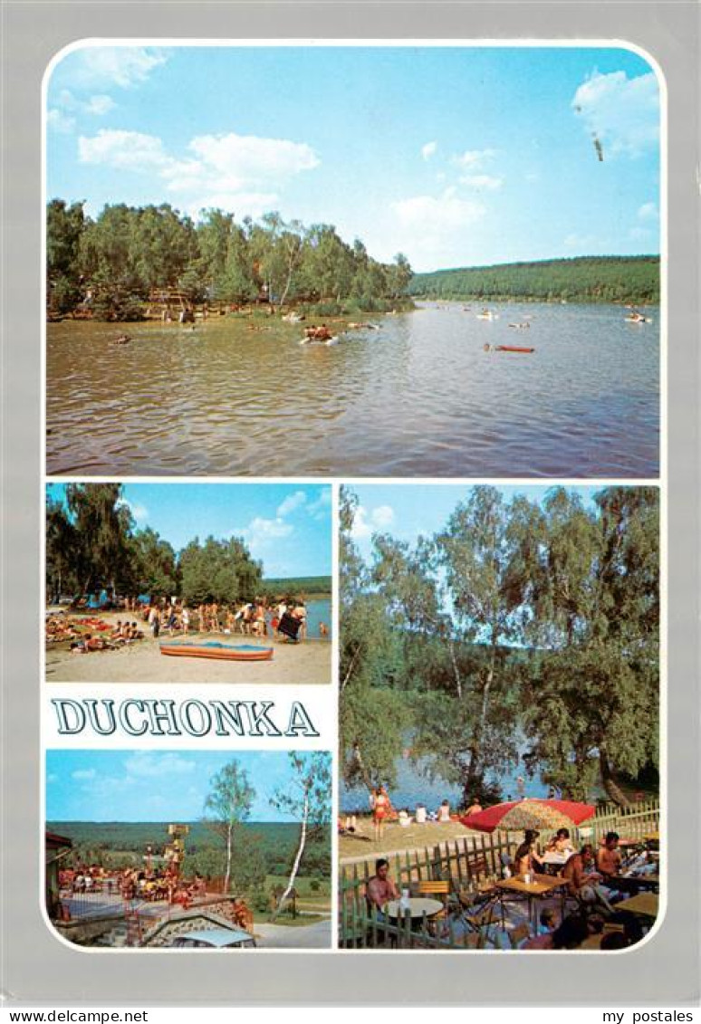 73938654 Duchonka_Prasice-Duchonka_Slovakia Badesee Strandpartien Terrasse - Slovaquie