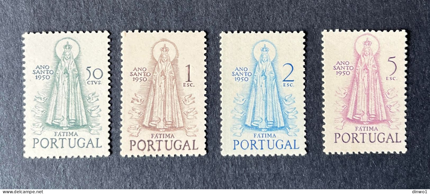 (T3) Portugal - 1950 Holy Year Complete Set _ MNH - Ungebraucht
