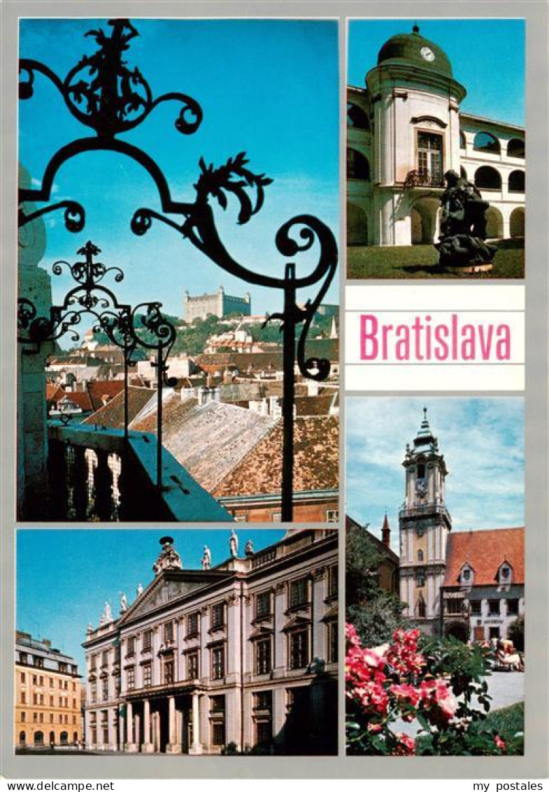 73938629 Bratislava_Pressburg_Pozsony_SK Starej Radnice Na Hrad Primacialny Pala - Slovacchia