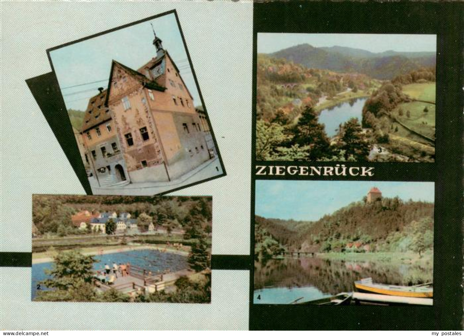 73938615 Ziegenrueck_Saale_Thueringen Rathaus Bad Saale Jugendherberge Theo Neub - Ziegenrück