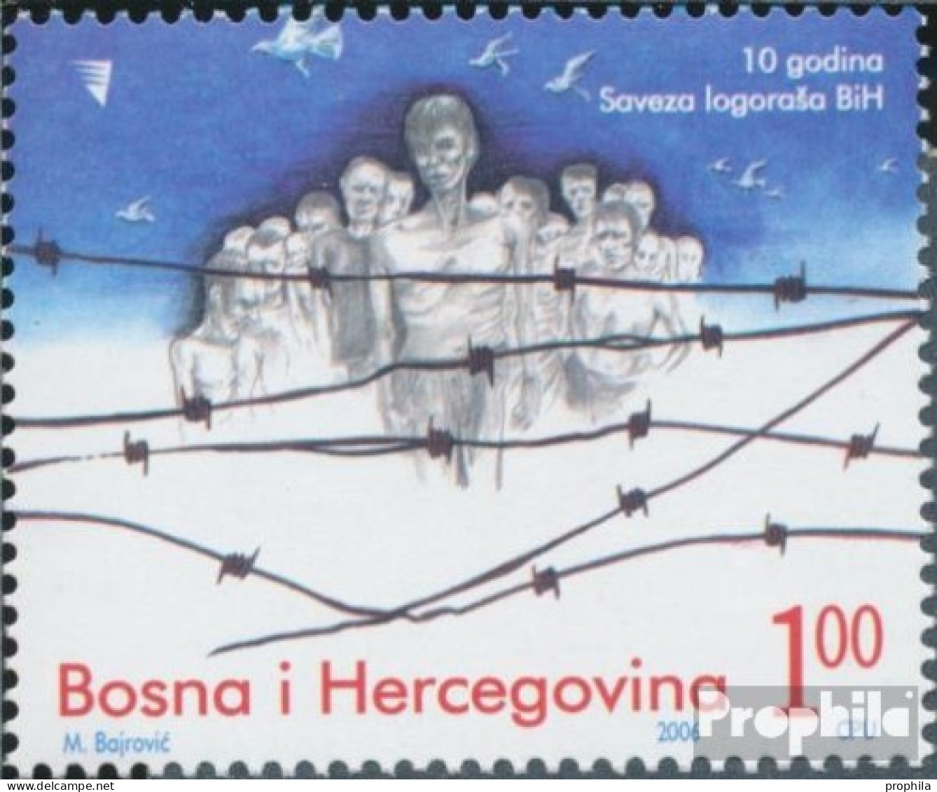 Bosnien-Herzegowina 441 (kompl.Ausg.) Postfrisch 2006 Tag Der Kriegsgefangenen - Bosnien-Herzegowina