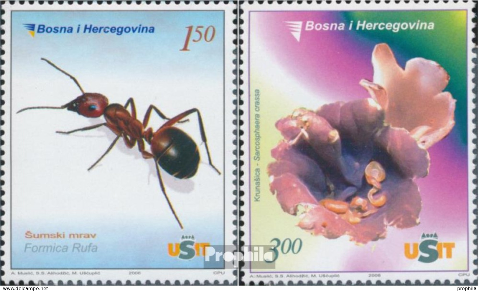 Bosnien-Herzegowina 439-440 (kompl.Ausg.) Postfrisch 2006 Flora Und Fauna - Bosnien-Herzegowina