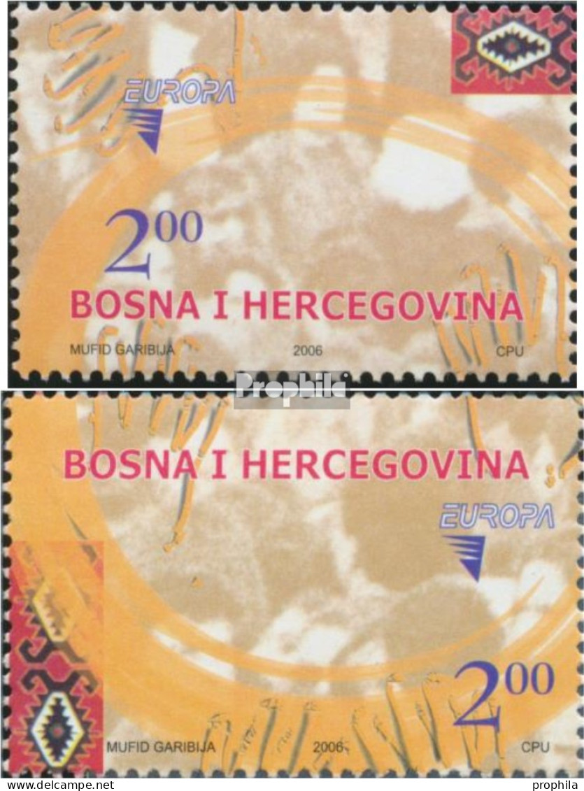 Bosnien-Herzegowina 437-438 (kompl.Ausg.) Postfrisch 2006 Integration - Bosnien-Herzegowina