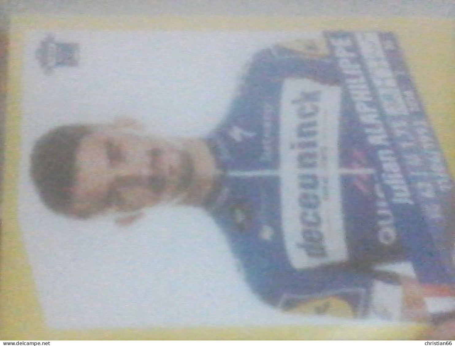 CYCLISME 2019 : STICKER JULIAN ALAPHILIPPE   (panini Tour De France) - Edition Française