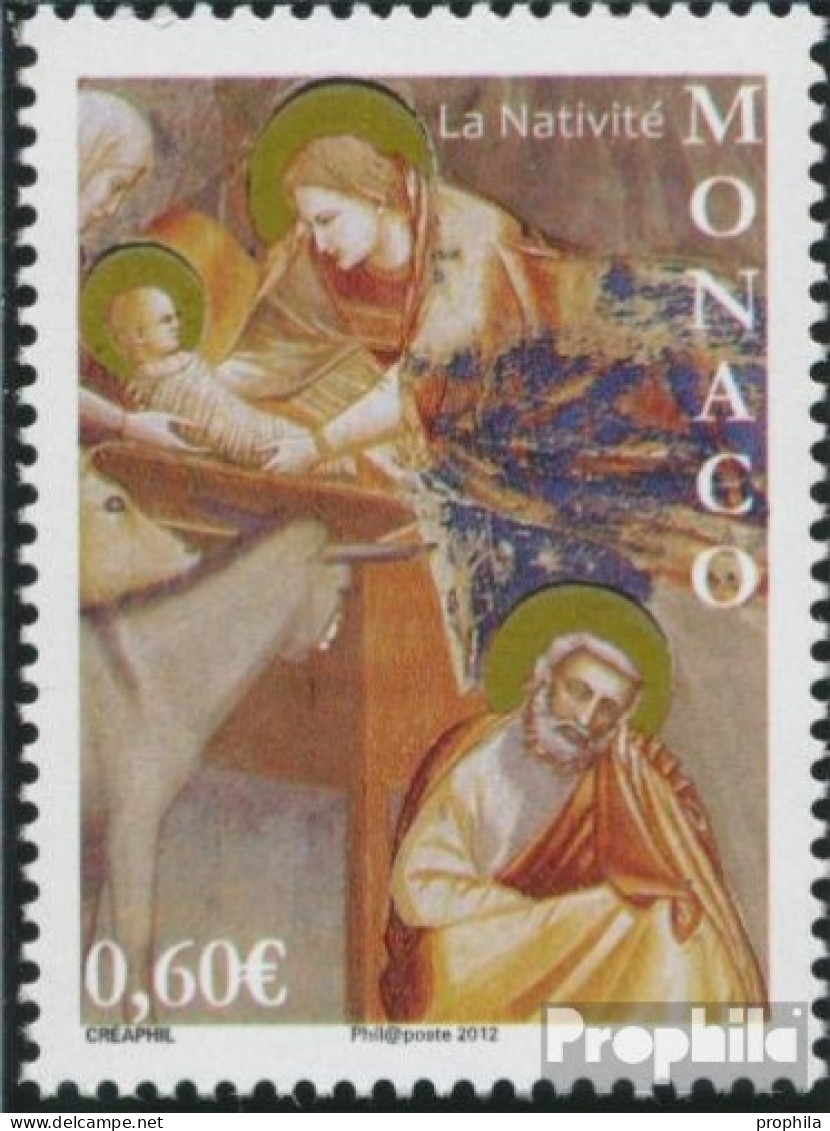 Monaco 3105 (kompl.Ausg.) Postfrisch 2012 Weihnachten - Nuevos