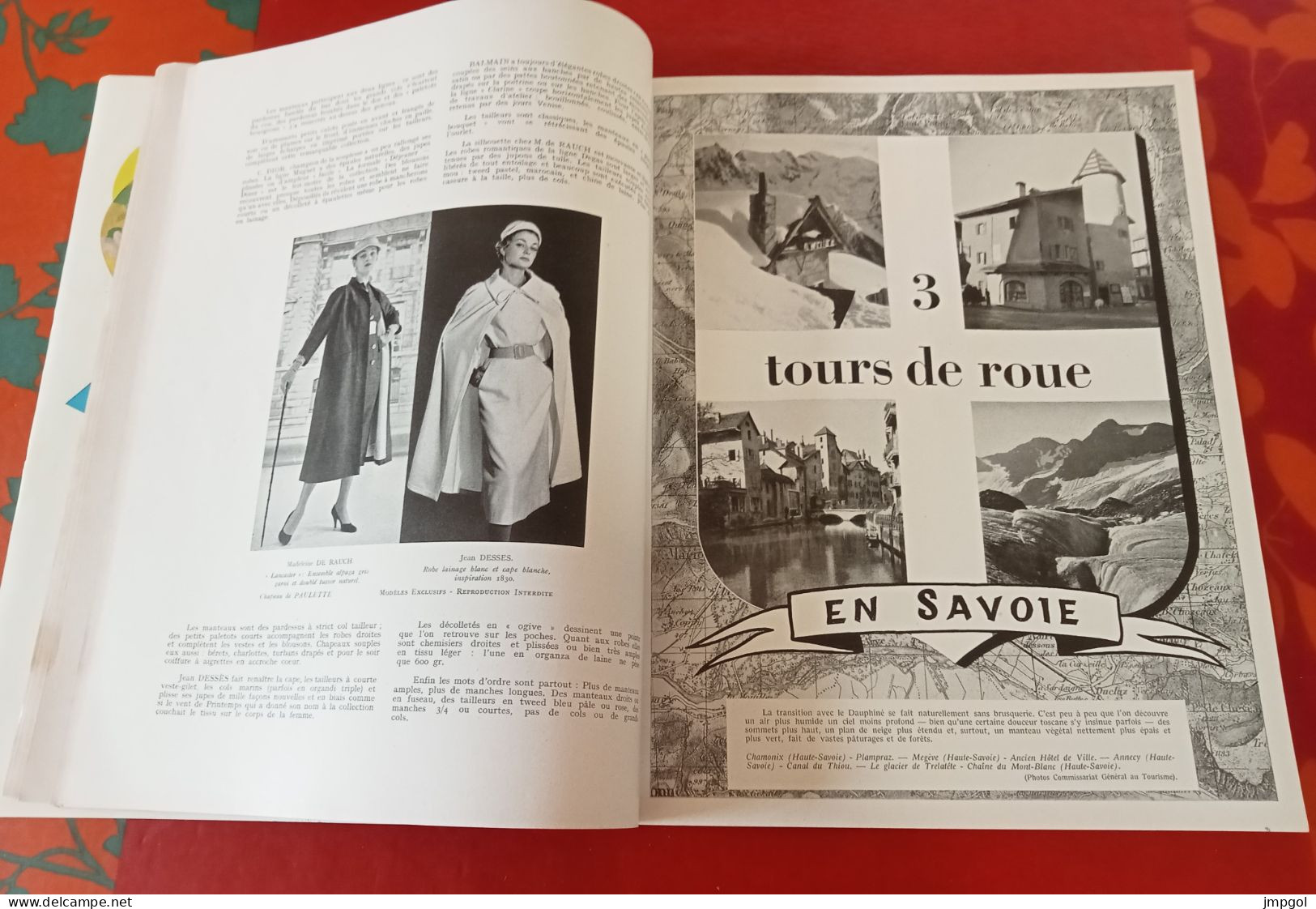 Englebert Magazine n°70 Mars 1954 Salon Bruxelles Vedette Comet Lancia Cabriolet Poids Lourds Autocars Tourisme Savoie