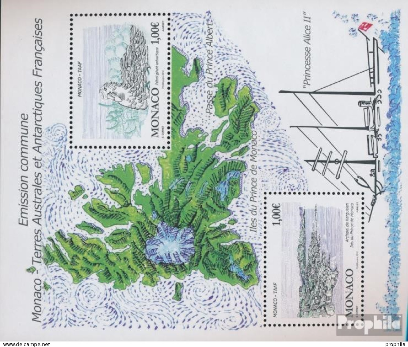 Monaco Block104 (kompl.Ausg.) Postfrisch 2012 Biodiversität - Unused Stamps