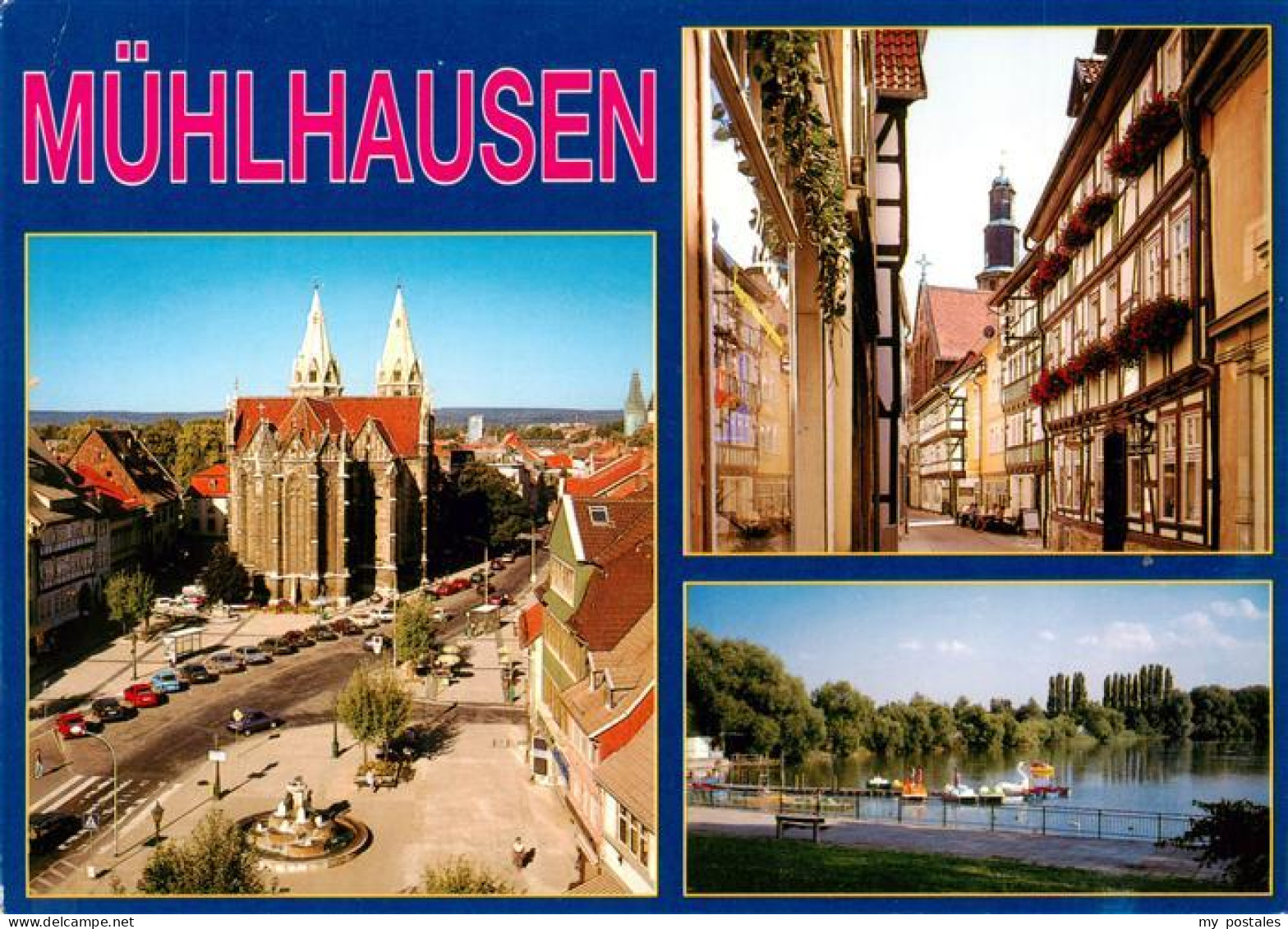 73938503 Muehlhausen__Thueringen Hotel Stadt Muehlhausen Divi Blasi Kirche Schwa - Mühlhausen