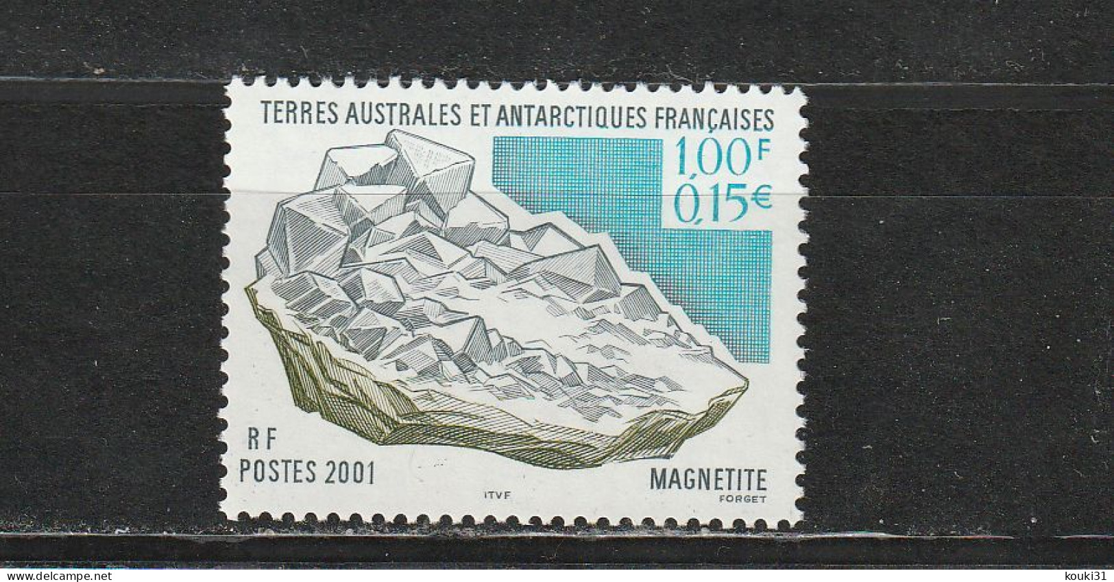 TAAF YT 287 ** : Magnétite - 2001 - Unused Stamps