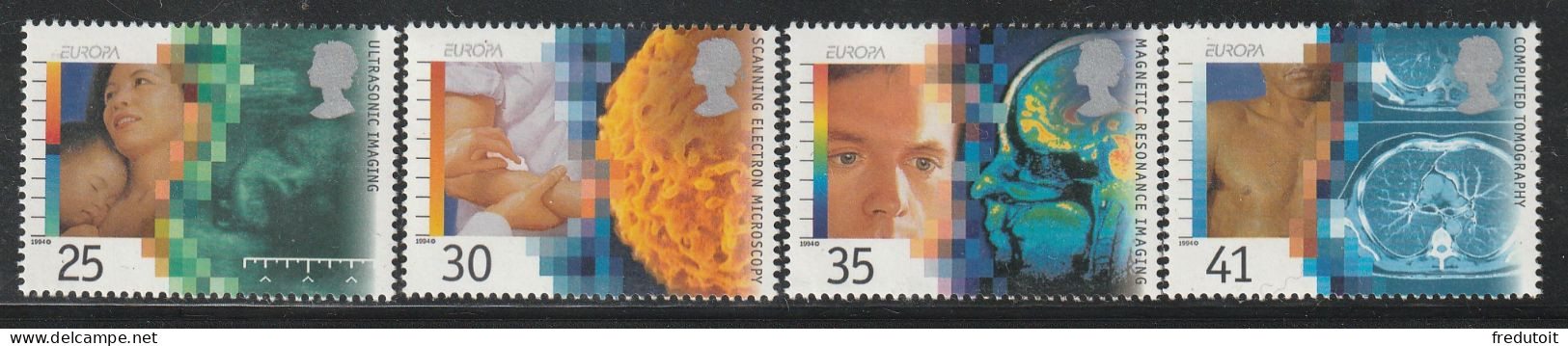 GRANDE BRETAGNE - N°1780/3 ** (1994) Europa - Unused Stamps