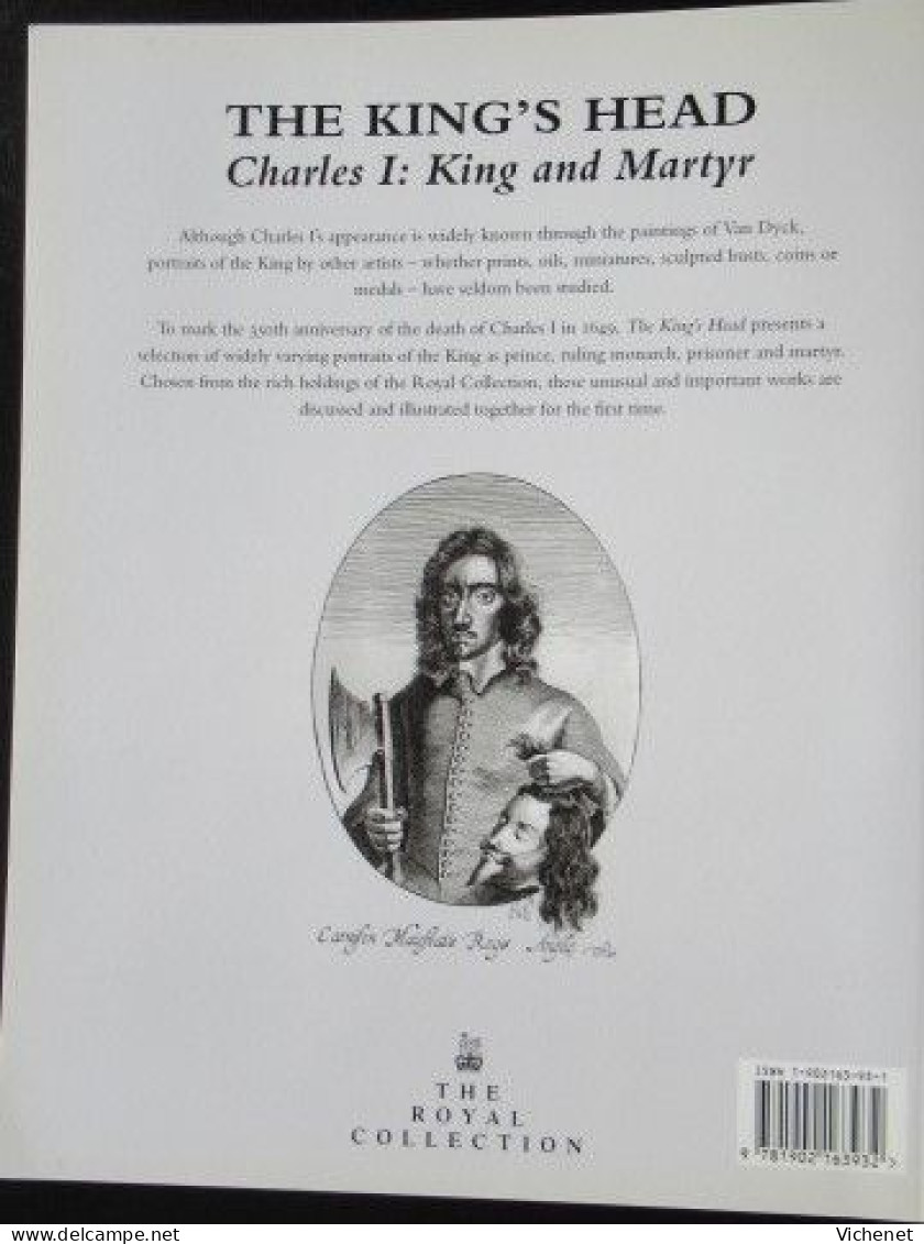 The King's Head - Charles I : King And Martyr  By Jane Roberts - Fine Arts