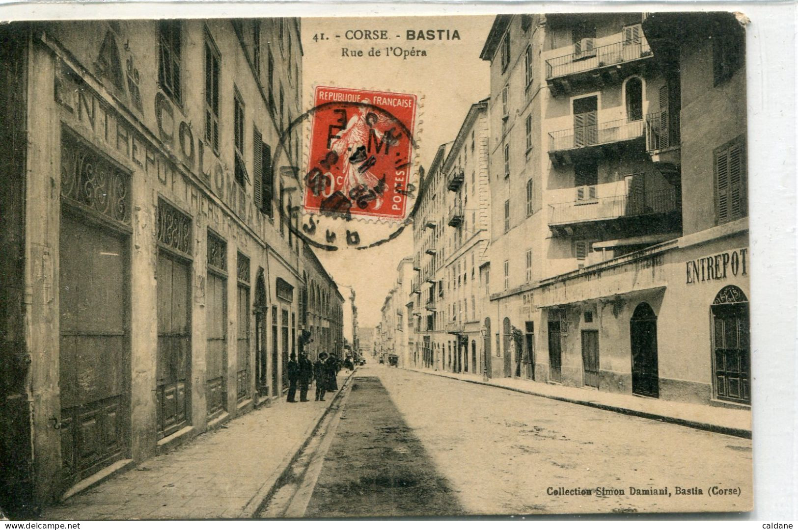 2B- CORSE - BASTIA -   Rue De L'Opera - Bastia