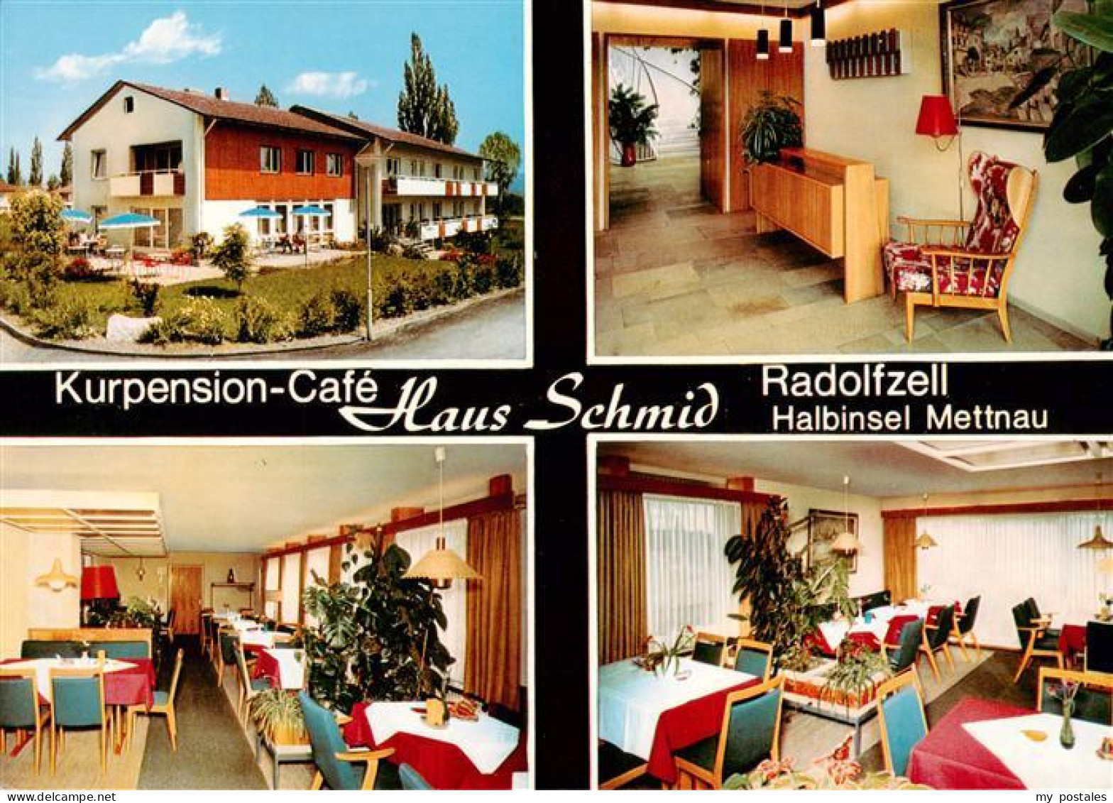 73938284 Radolfzell_Bodensee Kurpension Cafe Haus Schmid Gastraeume - Radolfzell