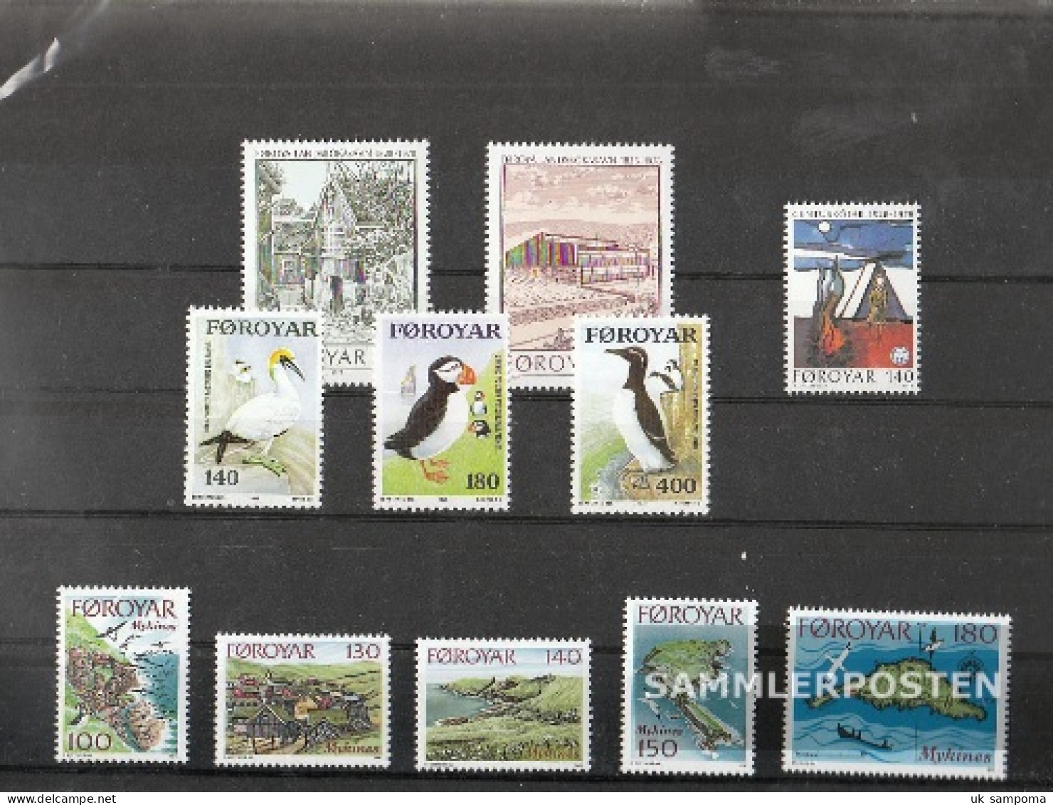 Denmark - Faroe Islands Unmounted Mint / Never Hinged 1978 Complete Volume In Clean Conservation - Full Years