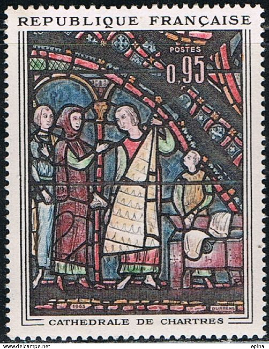 FRANCE : N° 1399 ** ("Vitrail De La Cathédrale De Chartres") - PRIX FIXE- - Neufs