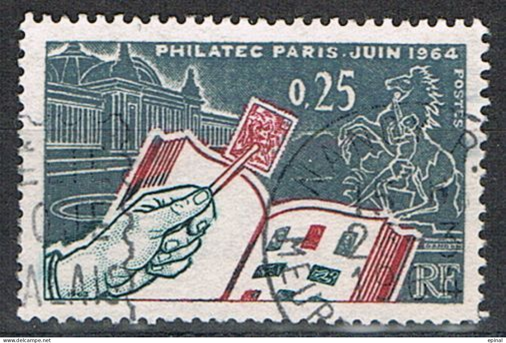 FRANCE : N° 1403 Oblitéré (PHILATEC 1964) - PRIX FIXE - - Gebruikt