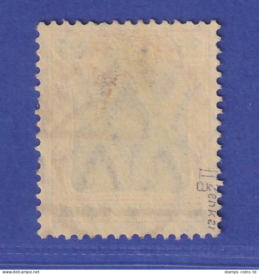 Dt. Reich Germania Kriegsdruck 25 Pf Mi.-Nr. 88 II A  Gestempelt Gepr. Zenker - Used Stamps