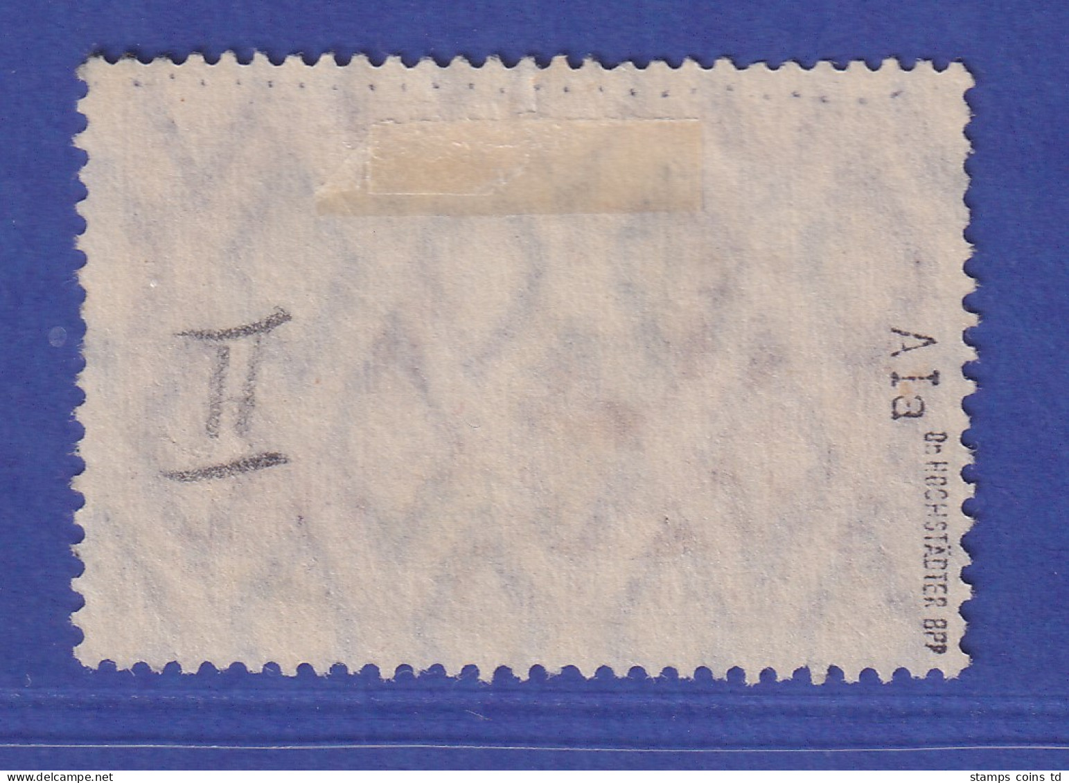 Dt. Reich 3 Mark Friedensdruck Mi.-Nr. 96 A I A  Gestempelt Gpr. HOCHSTÄDTER BPP - Used Stamps