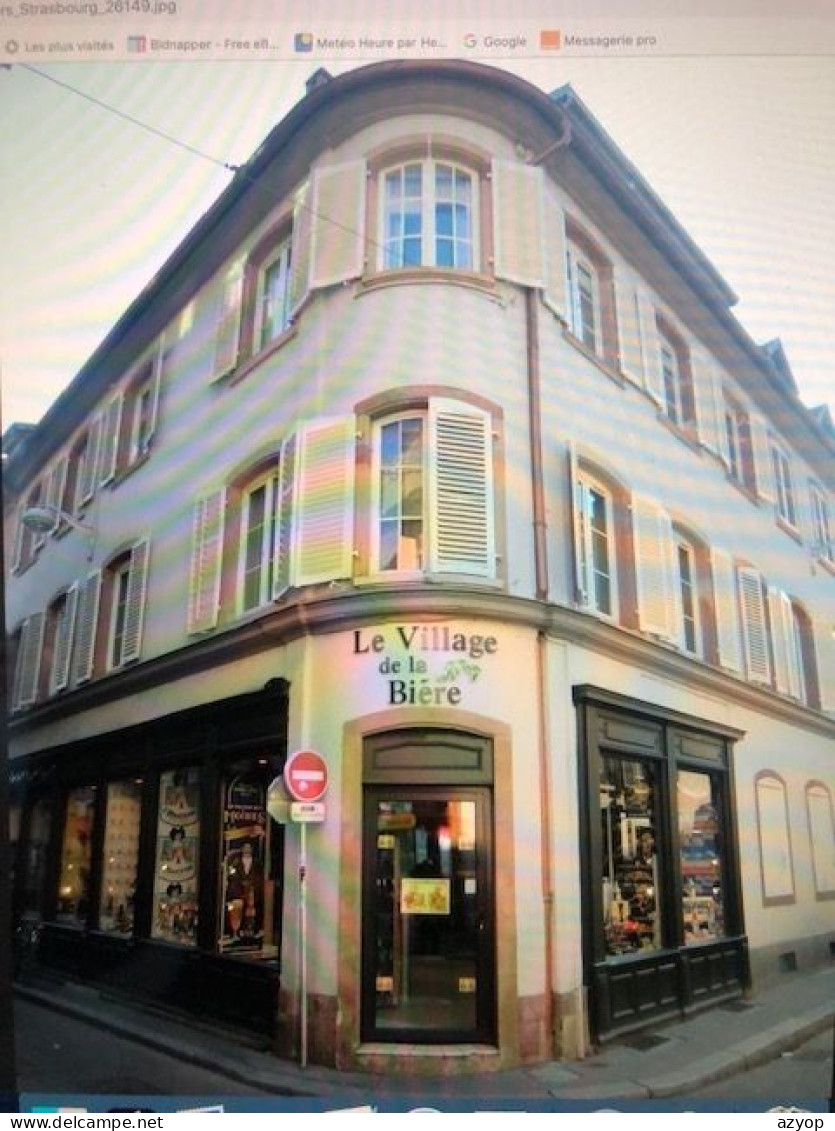 67 - STRASSBURG - STRASBOURG - Carte Photo - Commerce BAPST - Angle Rue Des Soeurs Et Rue Des Frères - 3 Scans - Strasbourg