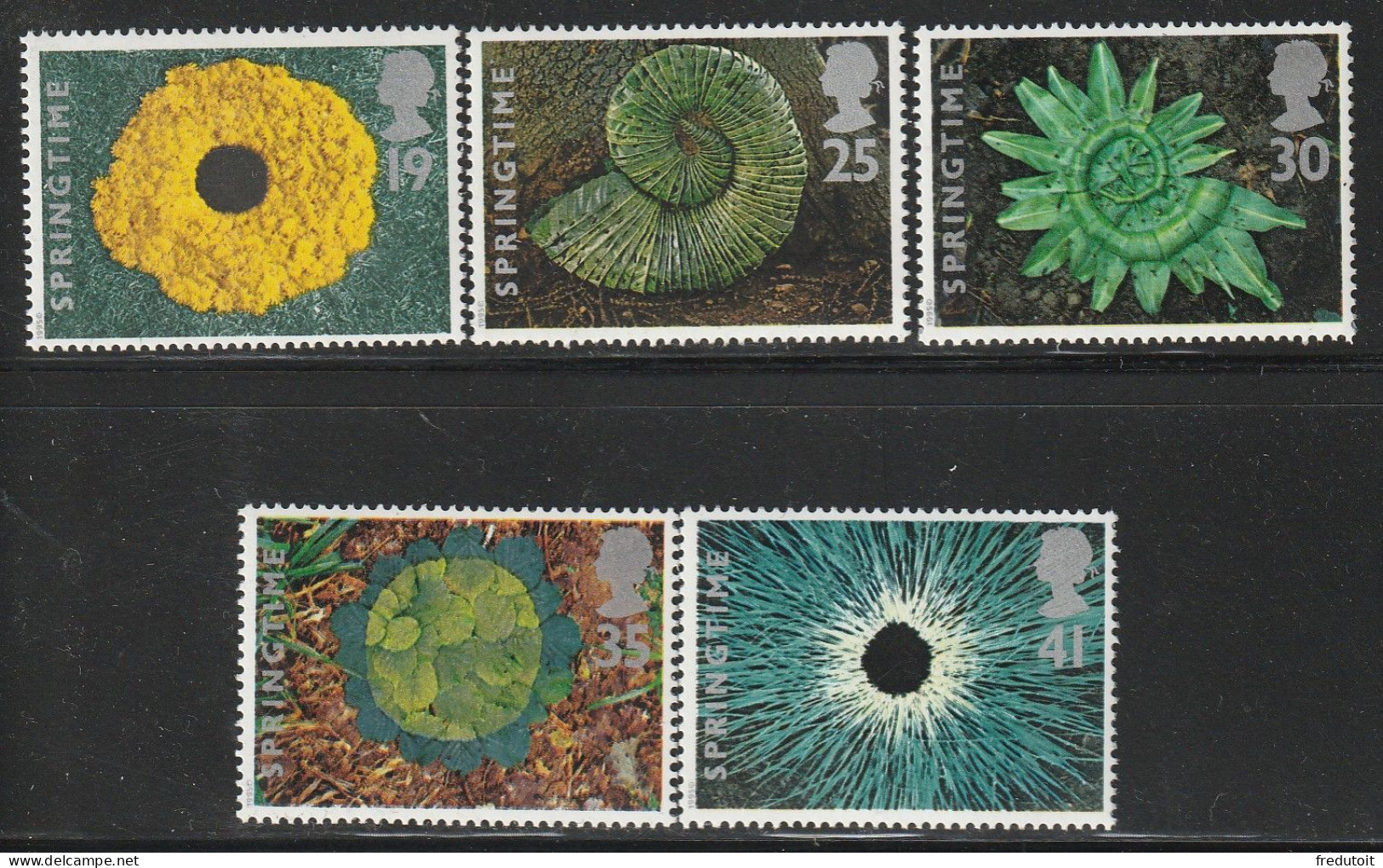 GRANDE BRETAGNE - N°1794/8 ** (1995) Les Quatres Saisons - Unused Stamps