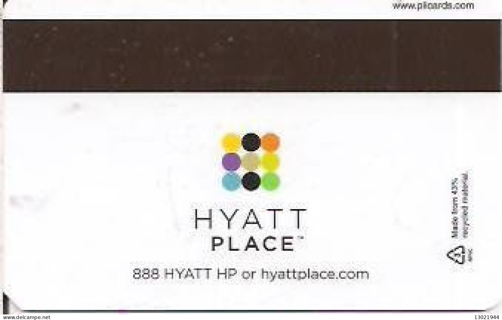 STATI UNITI   KEY HOTEL  Hyatt Place - Cartas De Hotels