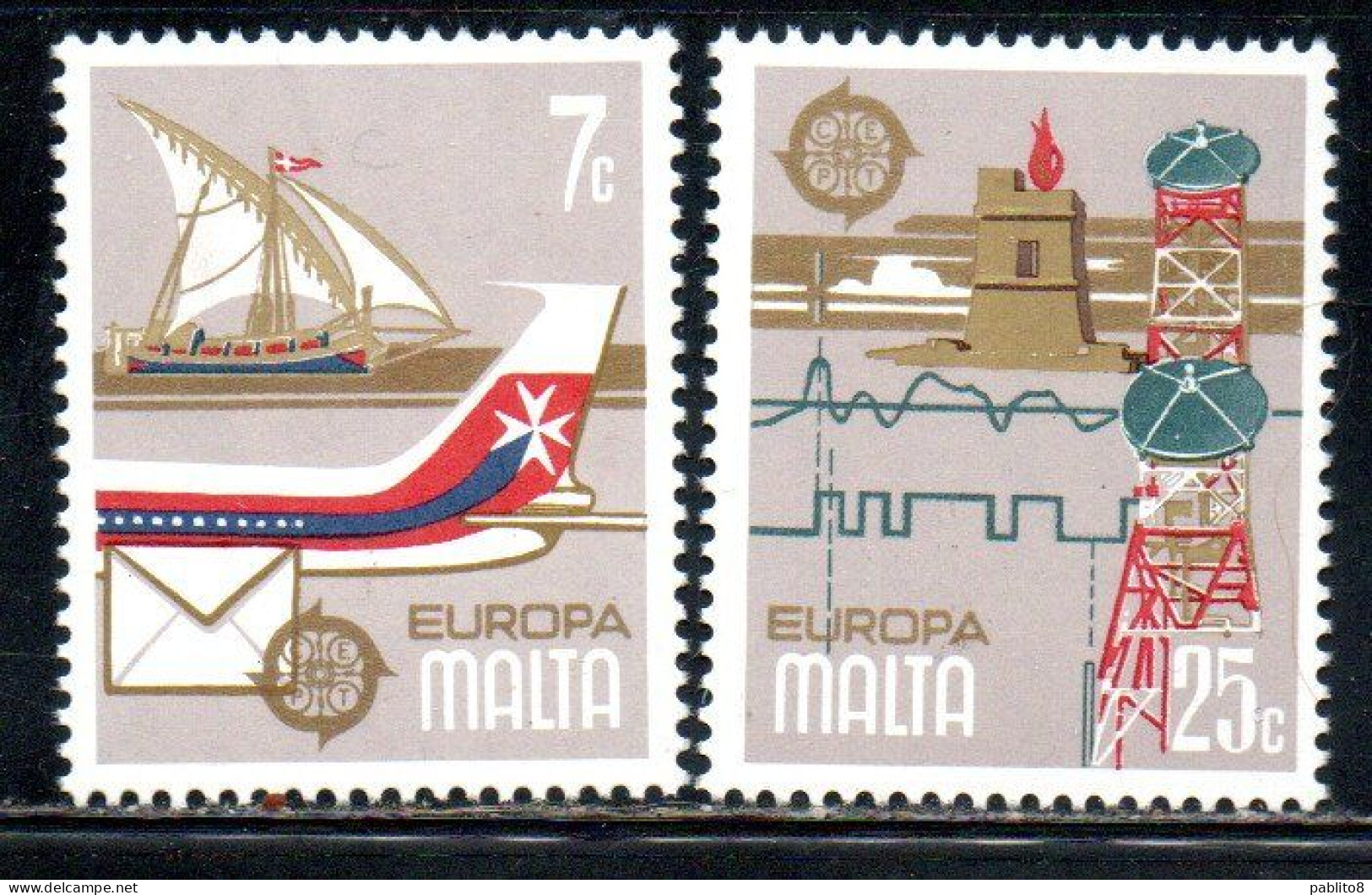 MALTA 1979 EUROPA CEPT UNITA COMPLETE SET SERIE COMPLETA MNH - Malta