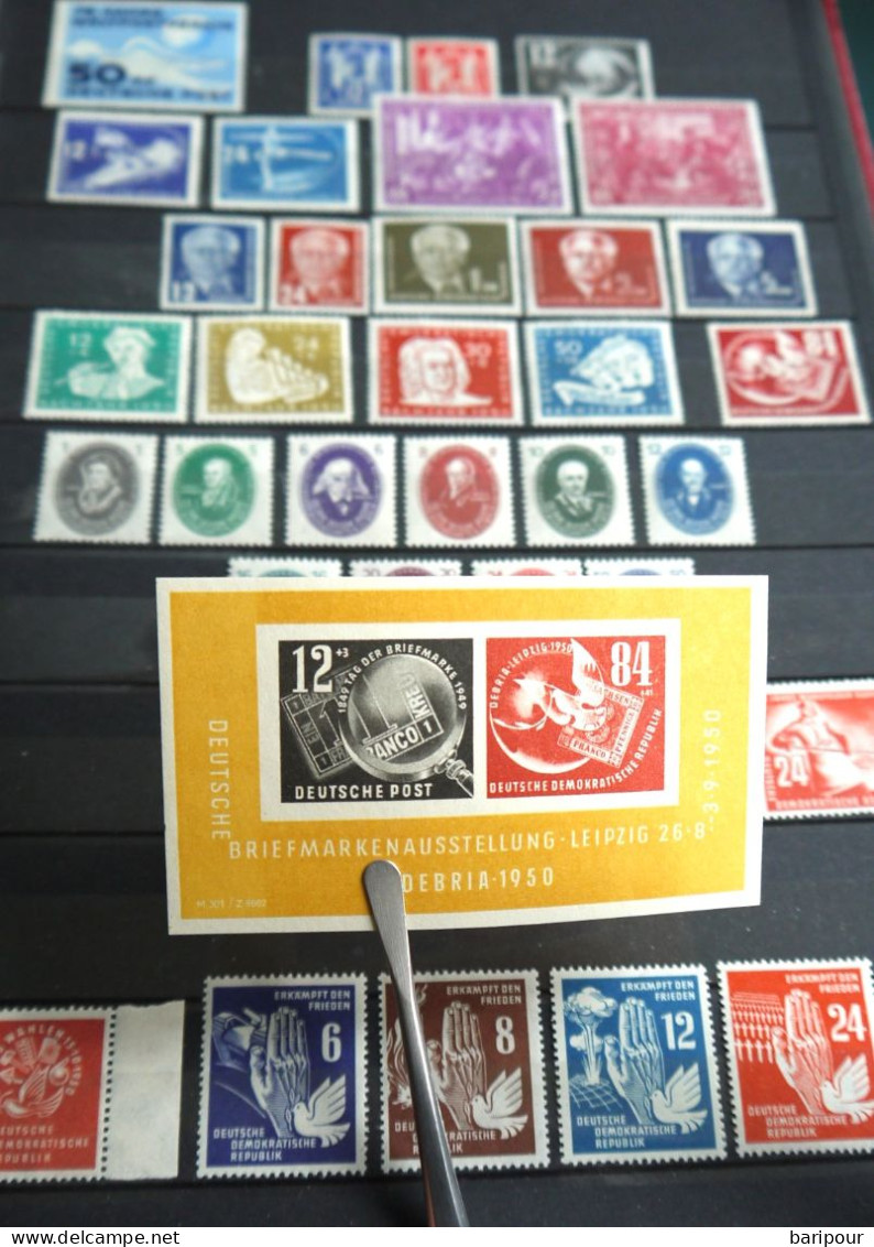 DDR Sammlung Jahrgang Aus 1949-1952 Postfrisch - Unused Stamps