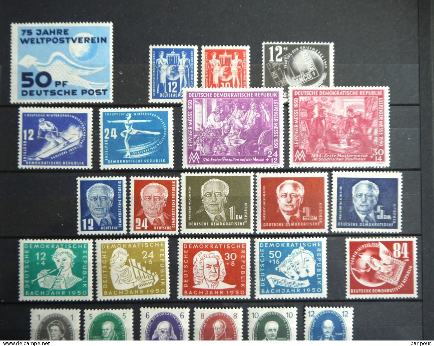 DDR Sammlung Jahrgang Aus 1949-1952 Postfrisch - Nuevos