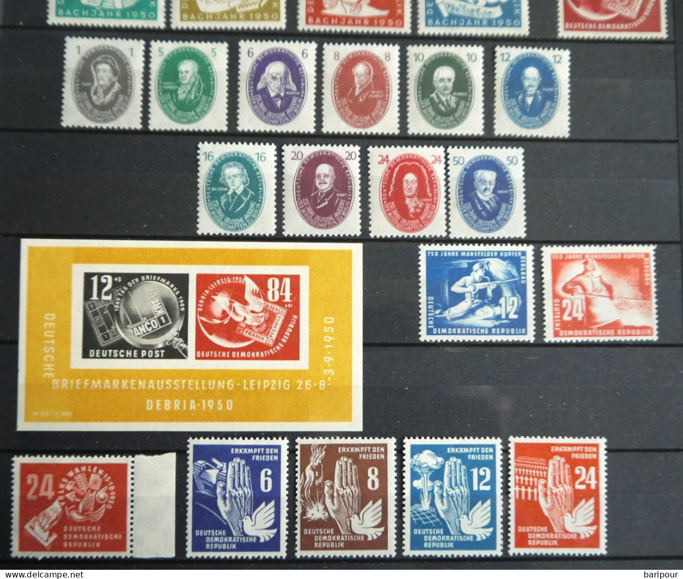 DDR Sammlung Jahrgang Aus 1949-1952 Postfrisch - Nuevos