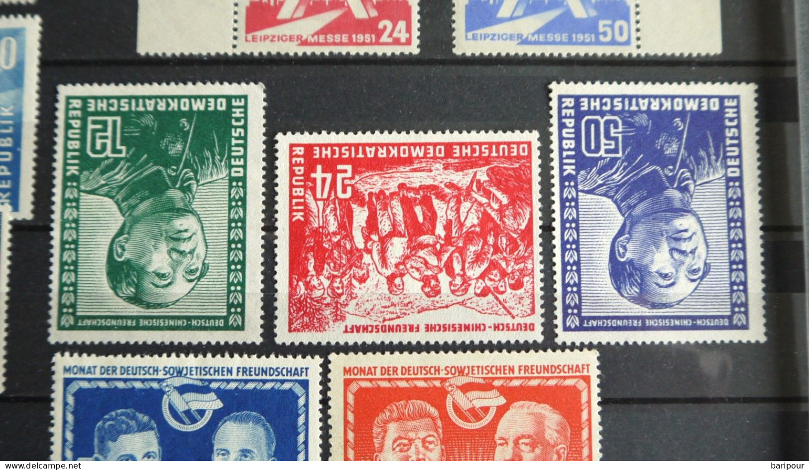 DDR Sammlung Jahrgang Aus 1949-1952 Postfrisch - Unused Stamps