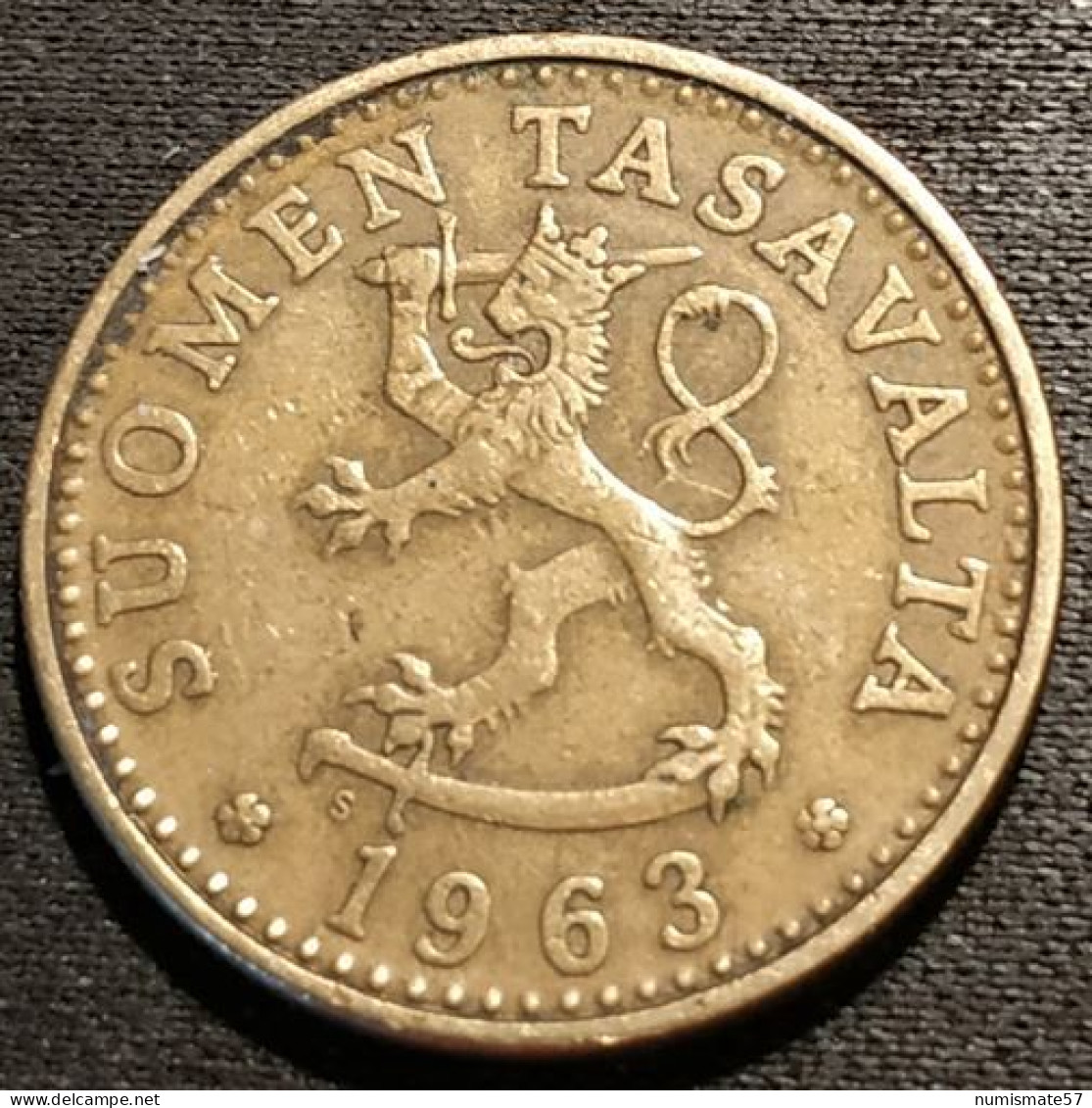 FINLANDE - FINLAND - 20 PENNIA 1963 S - KM 47 - Finland