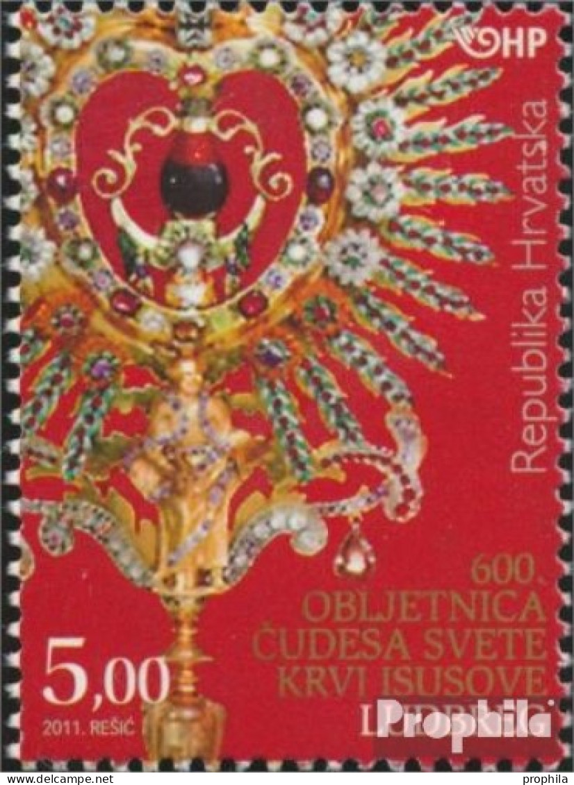 Kroatien 1003 (kompl.Ausg.) Postfrisch 2011 Jesu - Kroatien