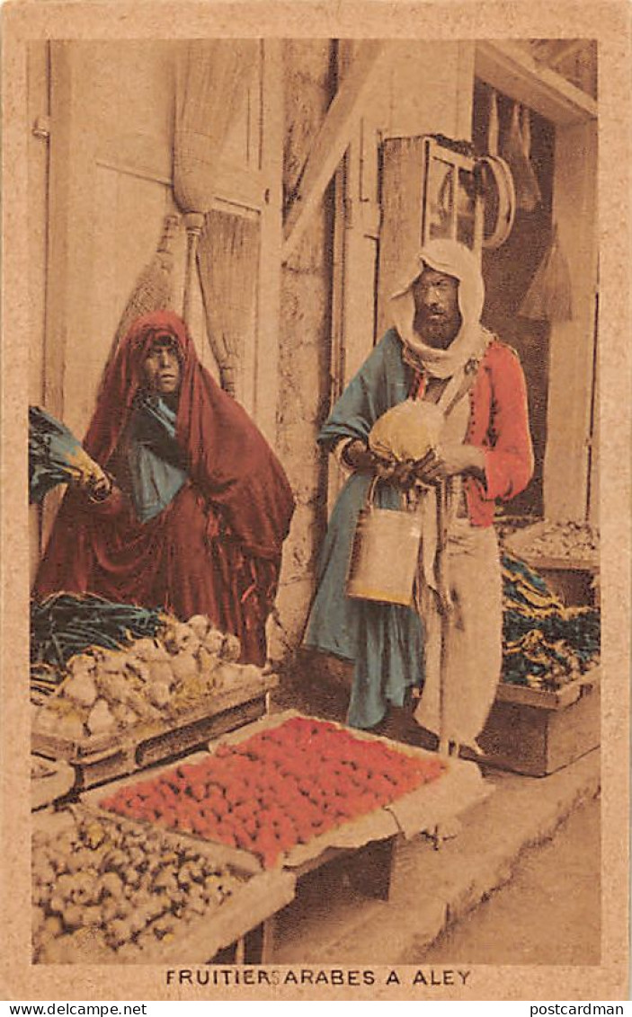 Liban - ALEY - Fruitier Arabe - Photo Torossian - Ed. Murachanian & Cie  - Líbano