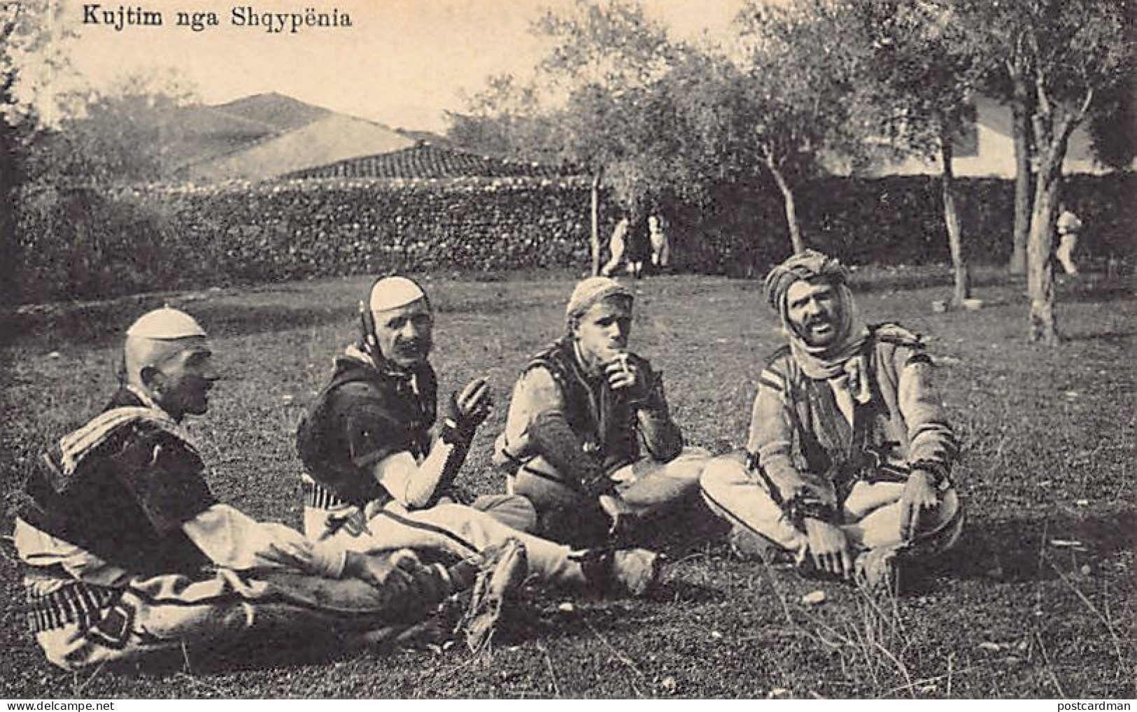 Albania - Group Of Mirdita Tribesmen - Publ. Marubbi  - Albanien
