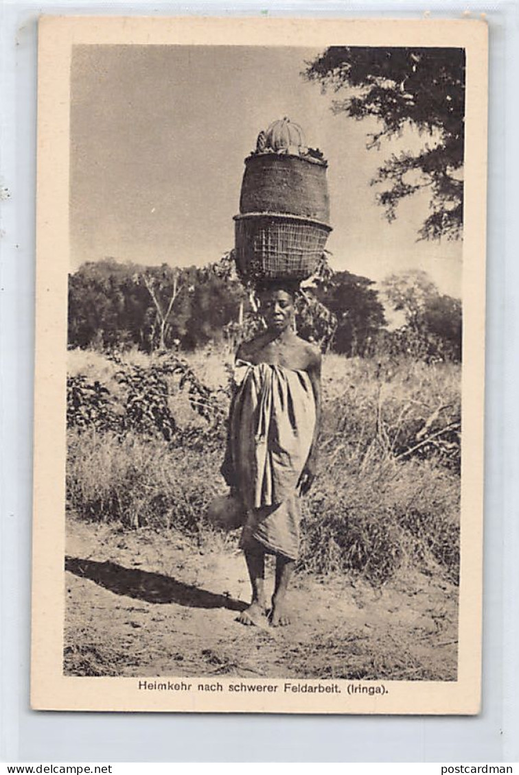 Tanganyika - IRINGA - Returning Home After Hard Field Work - Publ. St. Petrus Claver-Sodalität (Swiss Mission)  - Tansania