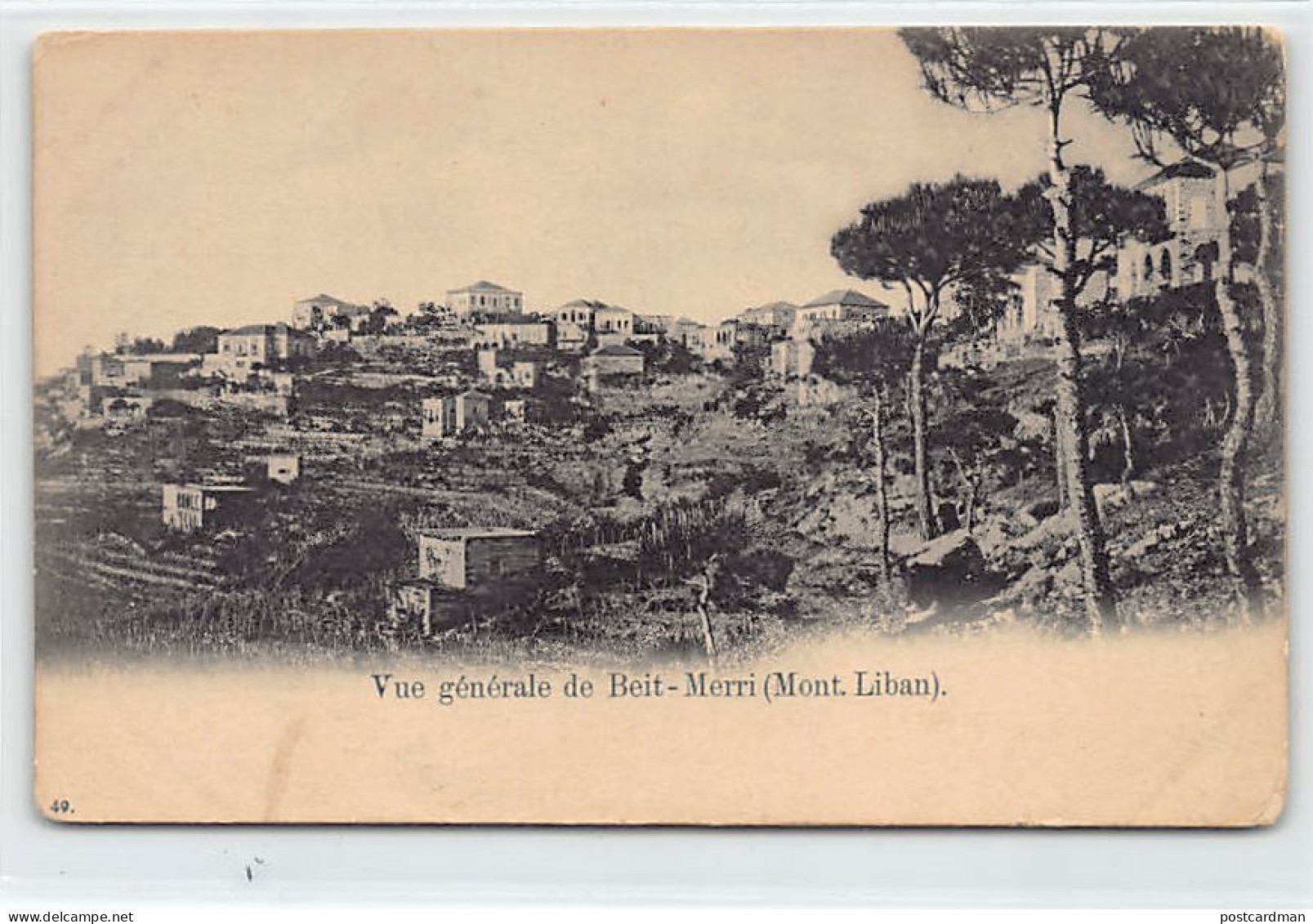 Liban - BEIT MERY - Vue Générale - Ed. Inconnu 49 - Libano