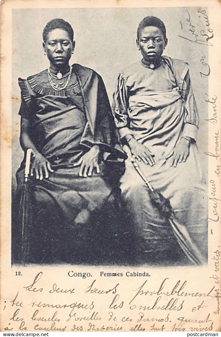 Congo Kinshasa - Femmes Cabindas - Ed. Inconnu 12 - Congo Belge