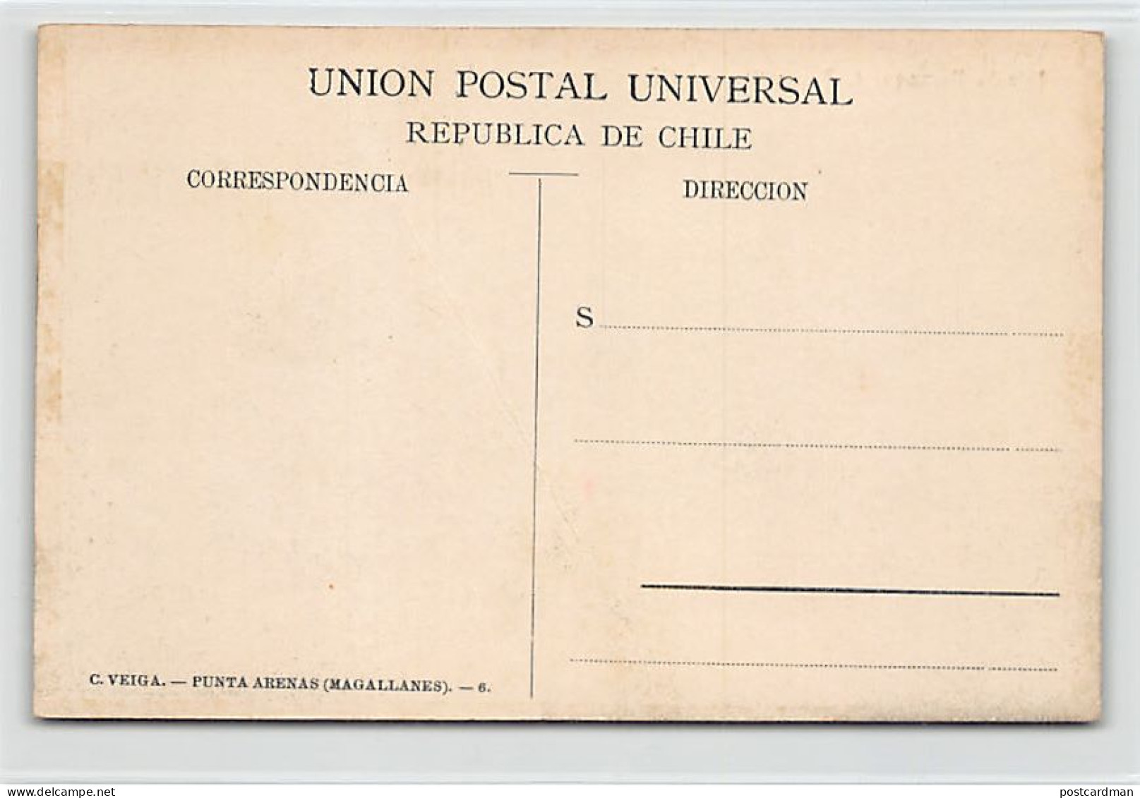 Chile - PUNTA ARENAS - Iglesia Parroquial (La Postal Está Despegada.) - Ed. C. Veiga  - Chili
