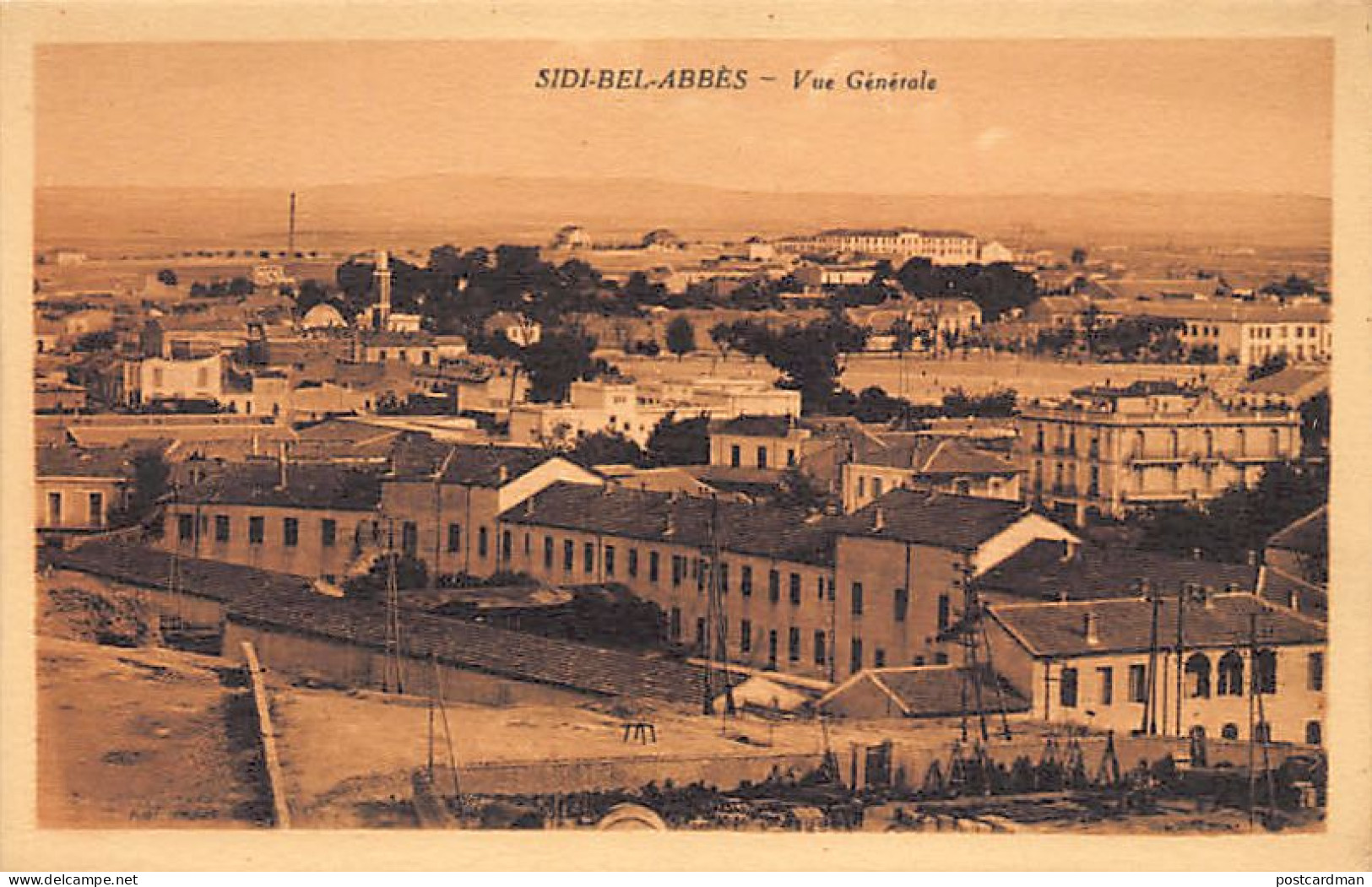 Algérie - SIDI BEL ABBÈS - Vue Générale - Ed. Combier  - Sidi-bel-Abbes
