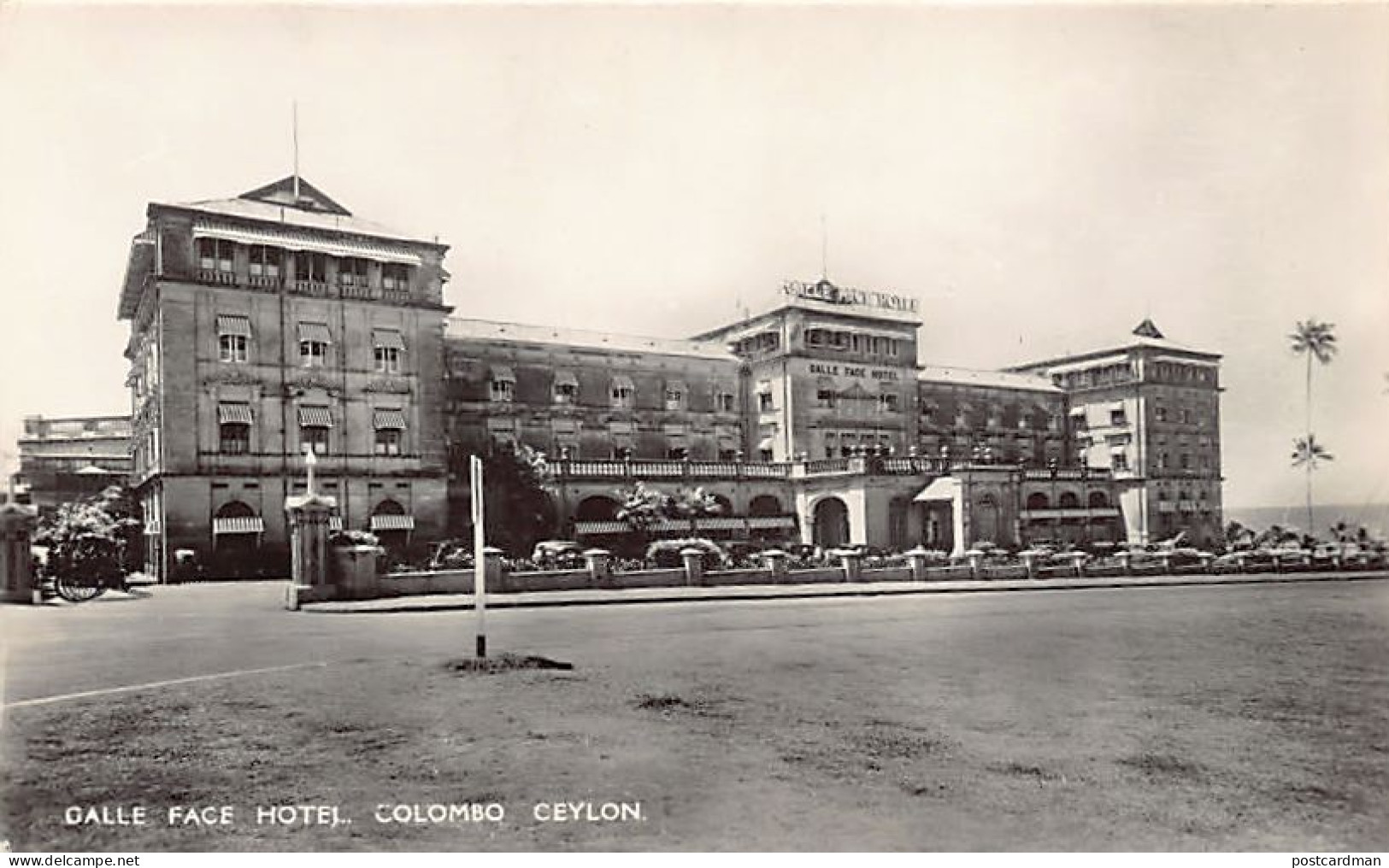 SRI LANKA - COLOMBO - Galle Face Hotel - Publ. Plâté Ltd. 4 - Sri Lanka (Ceylon)